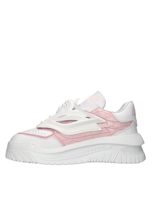 Sneakers in pelle e gomma VERSACE | 1005215 1A09419BIANCO-ROSA